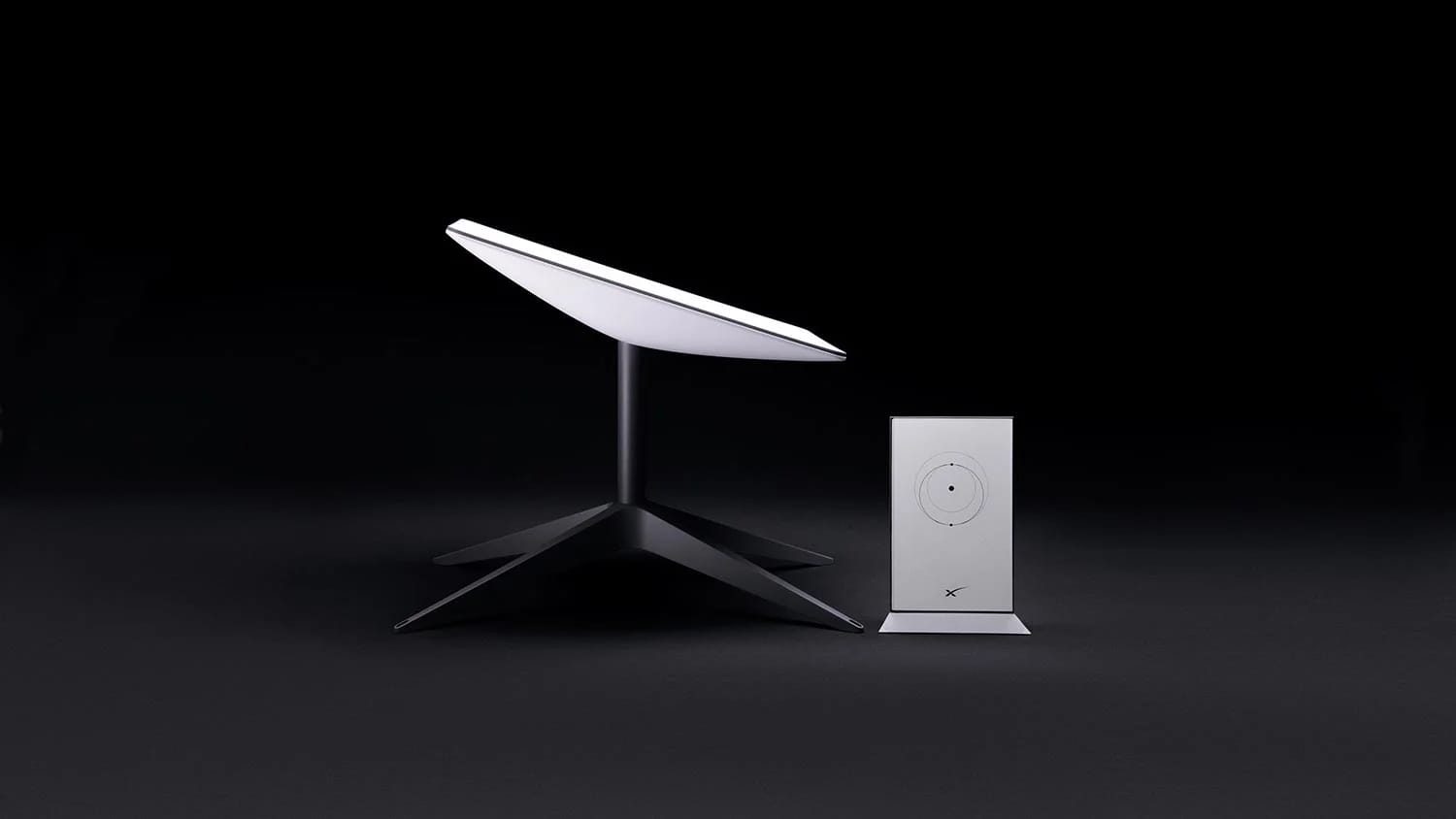 Kit Starlink: antena e router
